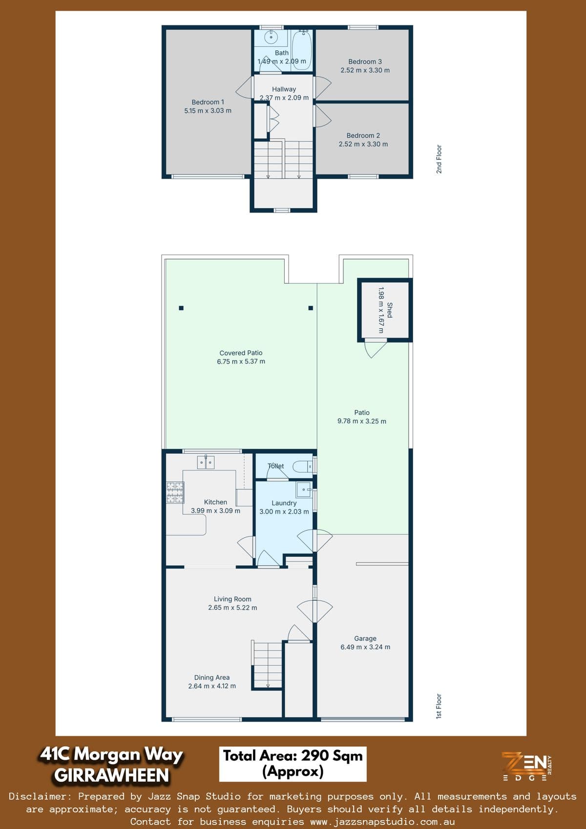 Floor plan — Stylishly Renovated Townhouse in a Convenient Location