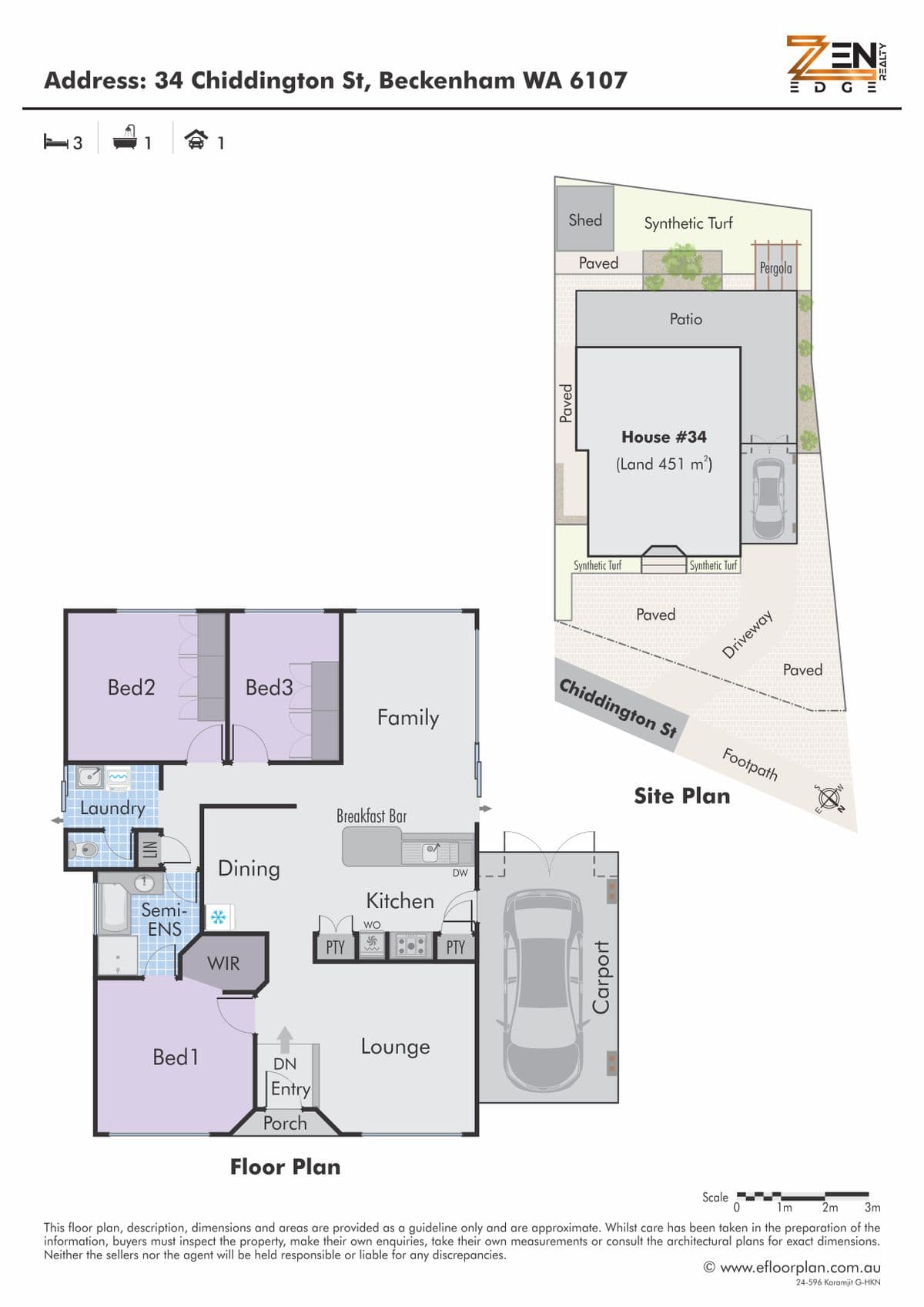 FOR SALE: 34 Chiddington Street, Beckenham, WA — photo 3