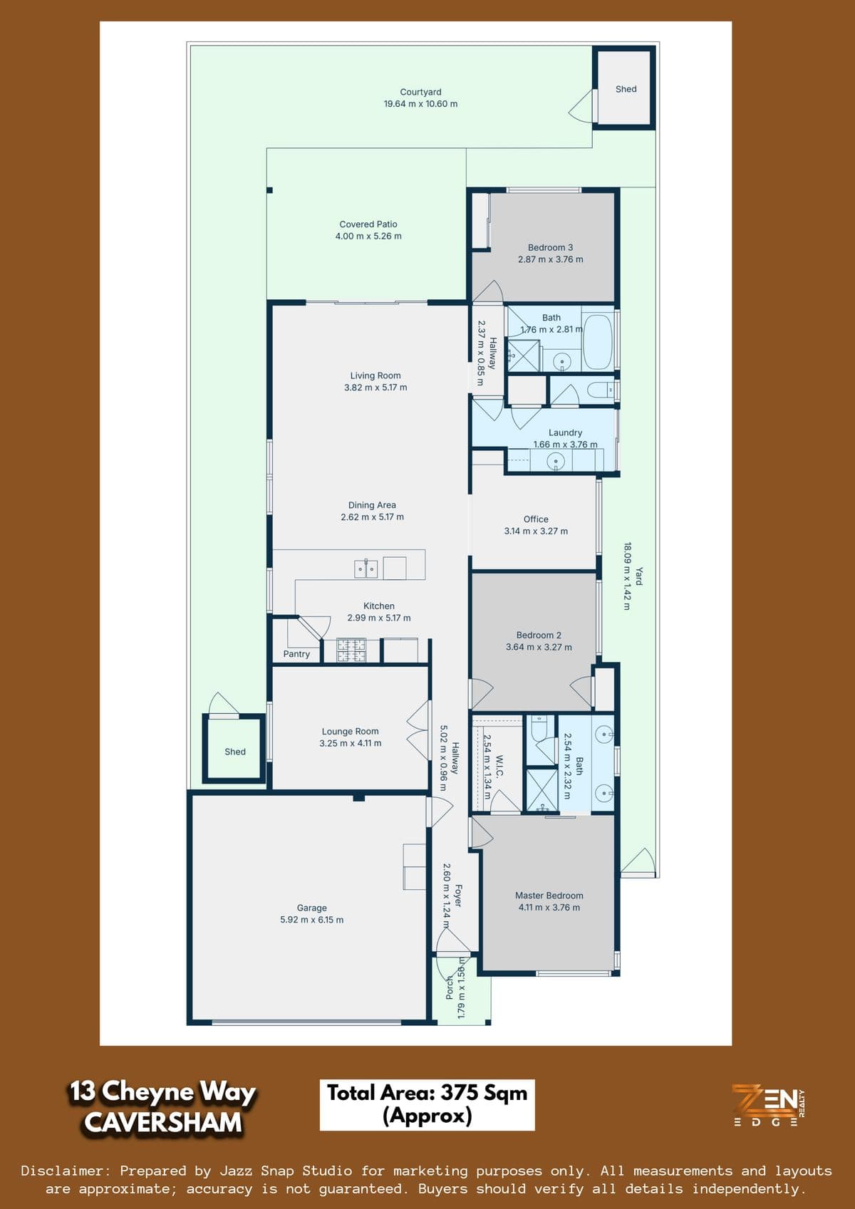 Floor plan — Luxurious Living in Sought-After Caversham