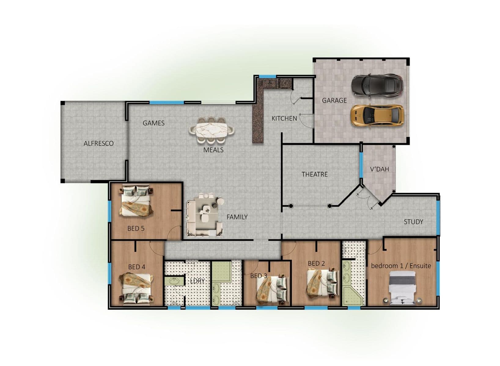 Floor plan — Stunning Luxury Family Home with Modern Features and Prime Location